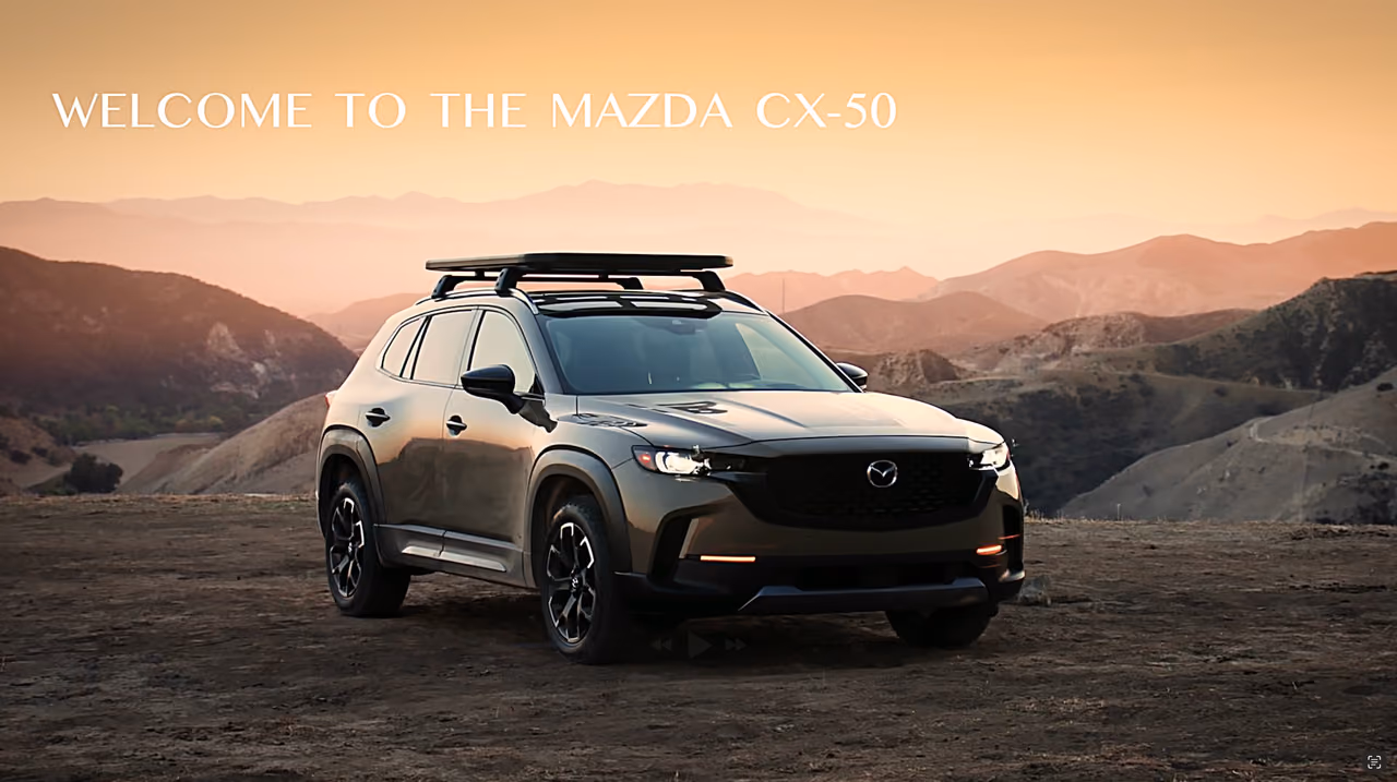 Welcome to Mazda CX-50 — frame 7